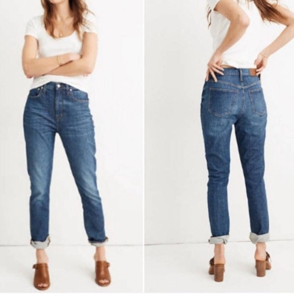 The high rise slim boyjean